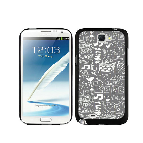 Valentine Fashion Love Samsung Galaxy Note 2 Cases DOV - Click Image to Close